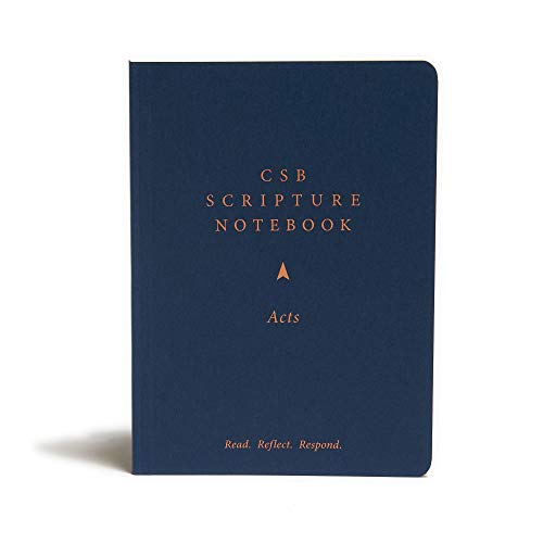 9781087722559: CSB Scripture Notebook, Acts: Read - Reflect - Respond