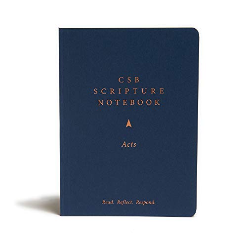 9781087722559: CSB Scripture Notebook, Acts: Read. Reflect. Respond.