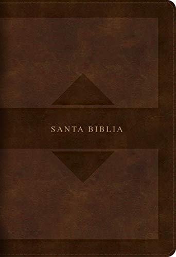 Stock image for RVR 1960 Biblia letra grande tamao manual edicin tierra santa, caf smil piel Mass Market: Santa Biblia (Spanish Edition) for sale by GF Books, Inc.