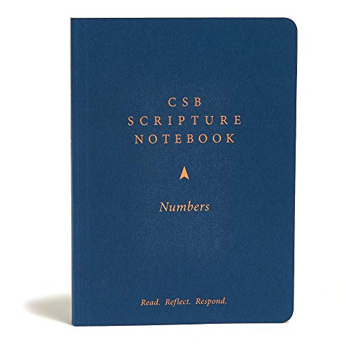 Beispielbild fr CSB Scripture Notebook, Numbers, Black Letter, Single-Column, Notetaking, Journaling Space, Sermon Series, Personal Study, Concise Format, Easy-to-Read Bible Serif Type (CSB Scripture Notebooks) zum Verkauf von HPB-Diamond