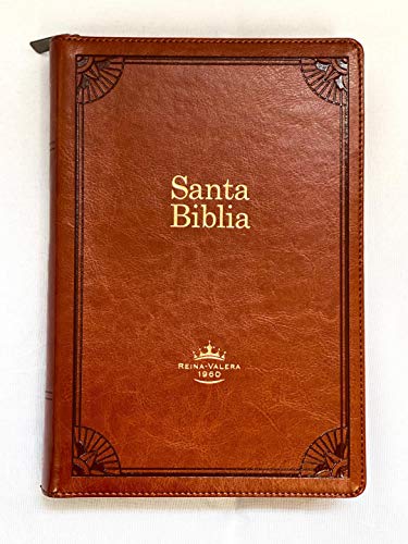 Imagen de archivo de Biblia de Estudio Arco Iris Bronce britanico, Simil Piel Con Cierre y Indice a la venta por GF Books, Inc.
