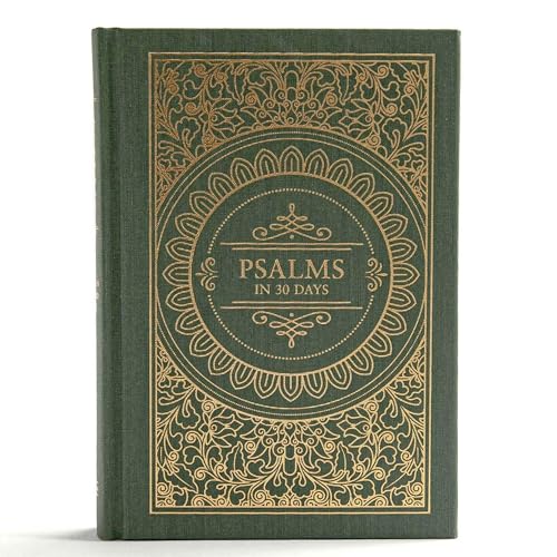 Beispielbild fr Psalms in 30 Days: CSB Edition, Black Letter, Daily Readings, Prayers, Easy-to-Read Type zum Verkauf von BooksRun