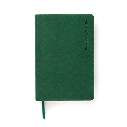 Stock image for CSB Student Study Bible, Emerald Leathertouch, Red Letter, Presentation Page, Study Notes and Commentary, Articles, Character Profiles, Charts, Full-Color Maps, Easy-to-Read Bible Serif Type for sale by Books Unplugged