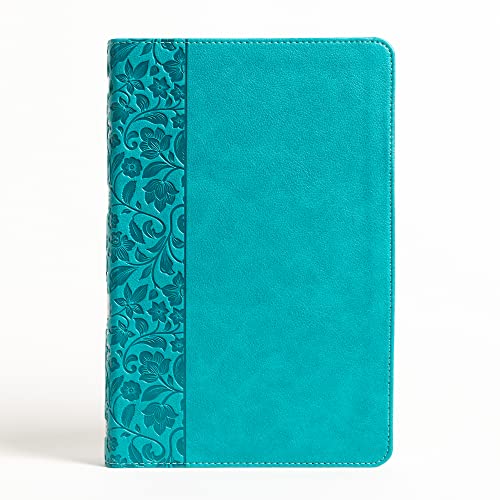 

NASB Large Print Personal Size Reference Bible, Teal Leathertouch (Leather / Fine Binding)