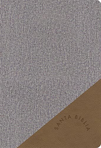 

Rvr 1960 Biblia Letra Grande TamaÃ±o Manual Gris Y MarrÃ n, SÃmil Piel