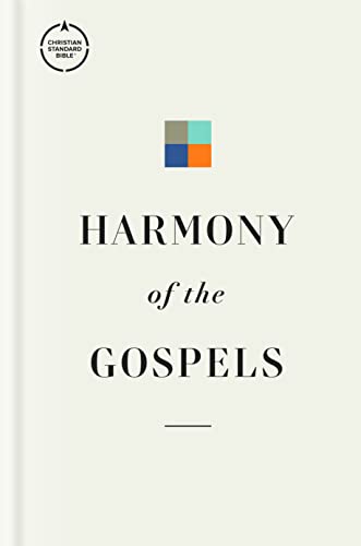 Stock image for CSB Harmony of the Gospels, Hardcover, Black Letter, Parallel Format, Articles, Study Notes, Commentary, Easy-to-Read Type [Hardcover] Cox, Steven L.; Easley, Kendell and CSB Bibles by Holman for sale by Lakeside Books