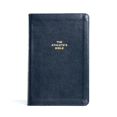 9781087777597: CSB Athlete's Bible, Navy LeatherTouch: Christian Standard Bible, Navy, Leathertouch, Devotional Bible for Athletes (Fca)