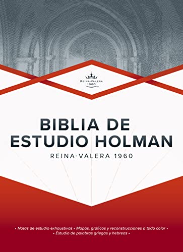 Imagen de archivo de Reina Valera 1960, Biblia de Estudio Holman, Tapa Dura (RVR 1960 Holman Study Bible, Black Hardcover) (Spanish Edition) a la venta por Lakeside Books