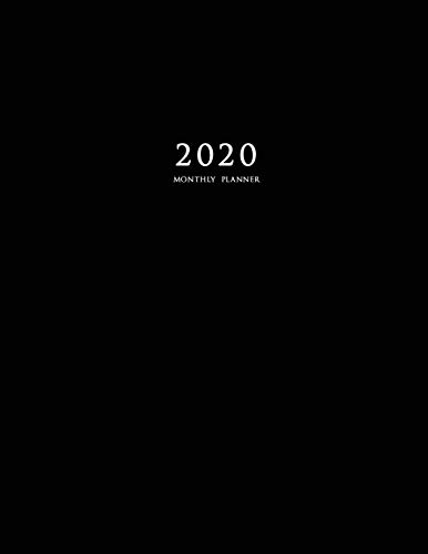 Beispielbild fr 2020 Monthly Planner: Large Monthly Planner with Inspirational Quotes and Black Cover zum Verkauf von Reuseabook
