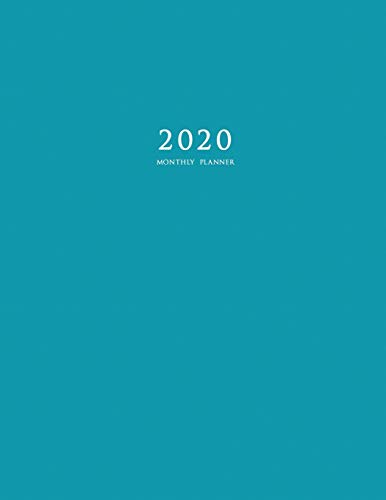 Beispielbild fr 2020 Monthly Planner: Large Monthly Planner with Inspirational Quotes and Blue Cover zum Verkauf von Buchpark
