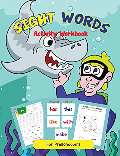 9781087894201: Site Words Activity Workbook For K-1st Grade For Reading Success!