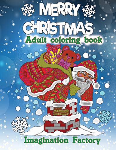 Stock image for Merry Christmas Adult coloring book for sale by Books From California