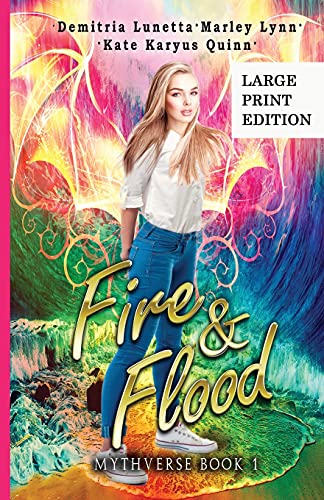 9781087983622: Fire & Flood: A Young Adult Urban Fantasy Academy Series Large Print Version: 1
