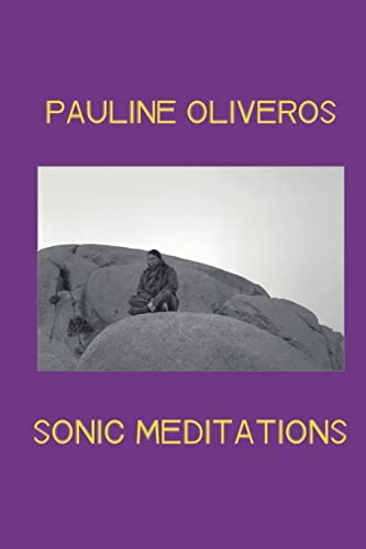 Stock image for Sonic Meditations for sale by PlumCircle