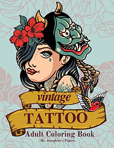 Stock image for Vintage Tattoo Coloring Book for sale by GreatBookPrices