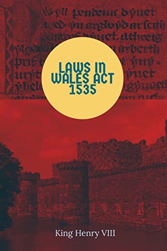 Stock image for Laws in Wales Act 1535 for sale by PBShop.store US