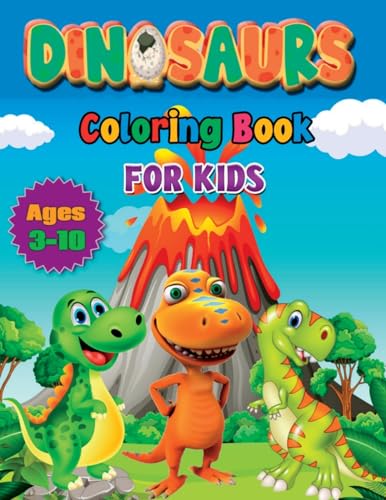 Stock image for Coloring Book for Kids Ages 3-10: Dinosaurs Coloring Books for sale by GreatBookPrices