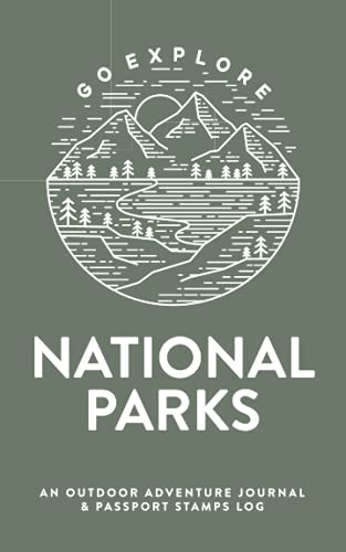 9781088456408: National Parks: An Outdoor Adventure Journal & Passport Stamps Log