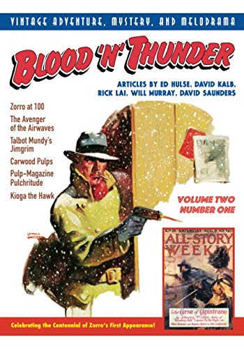 Stock image for Blood 'n' Thunder, Volume Two, Number One for sale by Books From California