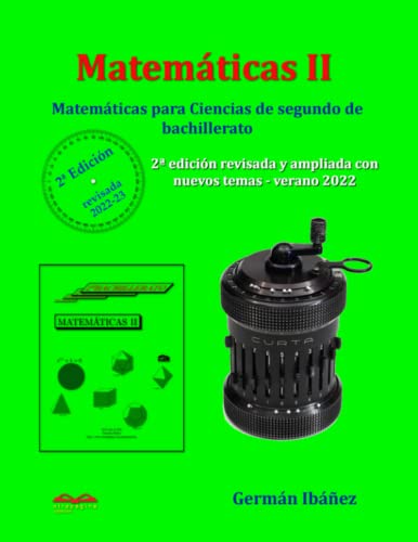 Imagen de archivo de Matemticas 2 Matemticas para Ciencias de segundo de bachillerato 1 Matemticas de Germn a la venta por PBShop.store US