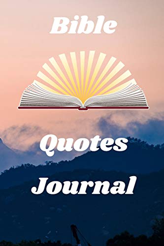 Stock image for Bible Quotes Journal: Inspirational Notebook with Scripture Verses for sale by Revaluation Books