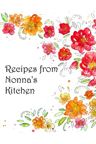 Personalized Cookbook Blank Recipe Book Write In Family 