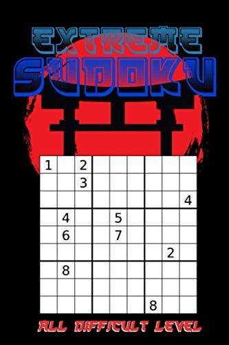 Imagen de archivo de Extreme Sudoku: Sudoku Puzzle Notebook | 180 Sudoku Puzzles All Difficulty Levels, Sudoku Puzzle Book (6"X9") a la venta por Revaluation Books