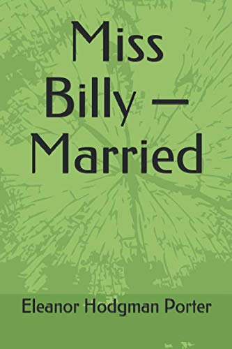 Stock image for Miss Billy   Married for sale by Revaluation Books
