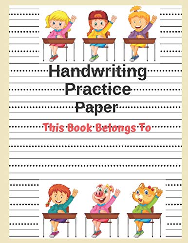 Handwriting Practice Paper K-3: The Little Bee Notebook for K-3 studen –  planet!oh