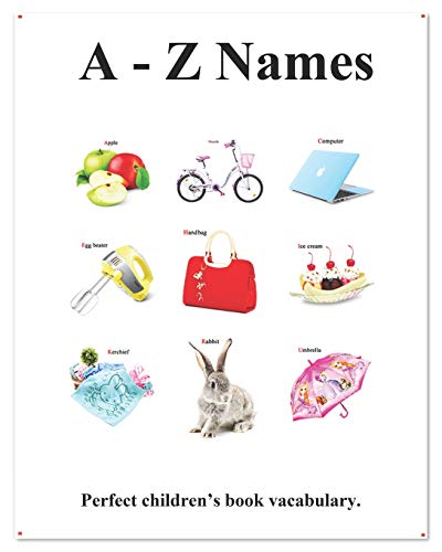 Imagen de archivo de A - Z Names: Picture A - Z Names a la venta por Revaluation Books
