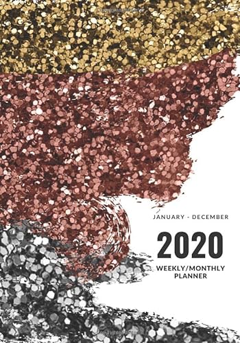 Stock image for 2020 Weekly/Monthly Planner, January to December: Glitter Planner for Girls, Paparazzi Planning for sale by Revaluation Books