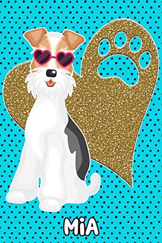 9781090452511: Foxy Life Mia: College Ruled | Composition Book | Diary | Lined Journal | Blue
