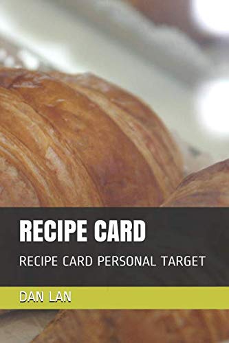 Stock image for RECIPE CARD: RECIPE CARD PERSONAL TARGET for sale by Revaluation Books