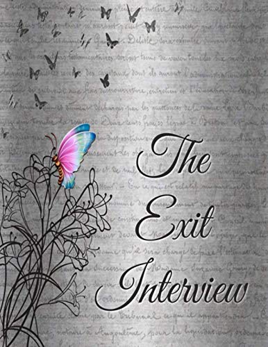 Stock image for The Exit Interview: Divorce Journal Diary Workbook With Prompts For Grief Recovery Breakup Letting Go Gift 8.5 x 11 (349 Pages) for sale by Revaluation Books