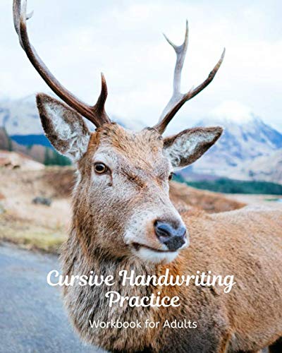 Stock image for Cursive Handwriting Practice Workbook for Adults: Cursive Practice Paper Notebook - Blank Dashed Midline Composition Book 100 sheets - Penmanship Calligraphy Practice - Joined Up Writing Practice Book for sale by Revaluation Books