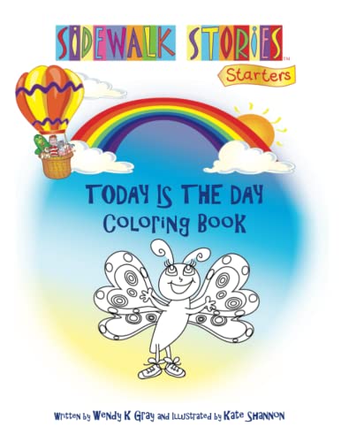 Beispielbild fr Sidewalk Stories: Today Is The Day Coloring Book zum Verkauf von Revaluation Books