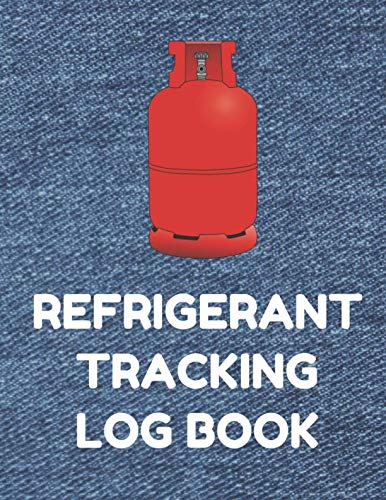 9781090888877: Refrigerant Tracking Log Book: Section 609 MACS for HVAC Technicians, Denim Cover