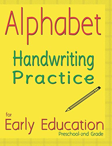 Imagen de archivo de Alphabet Handwriting Practice: for Early Education Preschool- 2nd grade a la venta por Revaluation Books