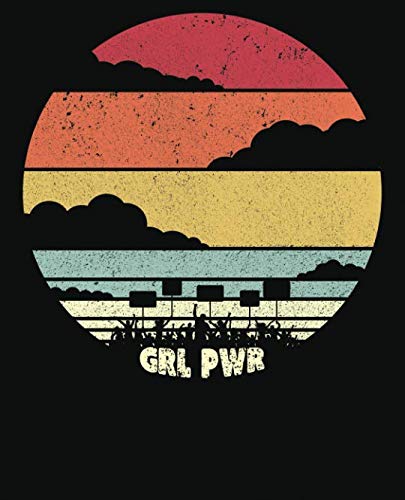 Stock image for GRL PWR: Notebook (Large Journal, Composition Book) (7.5 x 9.25) Great Gift For Feminists. 120 Full Width Lined Pages (60 Sheets), Perfect For Writing, Doodles, Sketching, Scrapbooking or Drawing. for sale by Revaluation Books