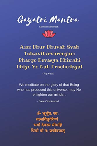 Imagen de archivo de Gayatri Mantra Spiritual Notebook (Hindu Mantras) a la venta por WorldofBooks