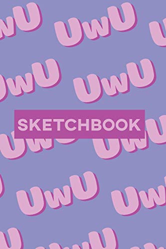 Imagen de archivo de Sketchbook: UwU Cuteness Overload Purple Pink Typography Meme a la venta por Revaluation Books