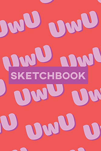 Imagen de archivo de Sketchbook: UwU Cuteness Overload Purple Pink Typography Meme a la venta por Revaluation Books