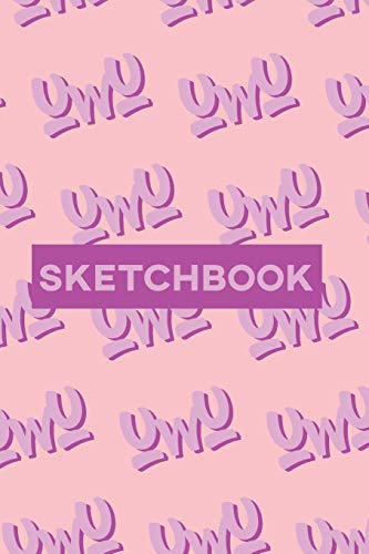 Imagen de archivo de Sketchbook: UwU Cuteness Overload Purple Pink Typography Meme a la venta por Revaluation Books