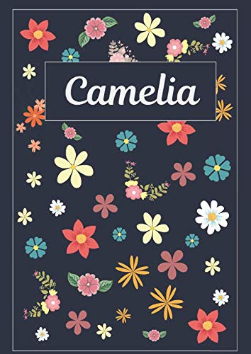 9781091504691: Camelia: Taccuino | Diario | Sketchbook | 120 pagine | A4 | Bianco | Idee regalo