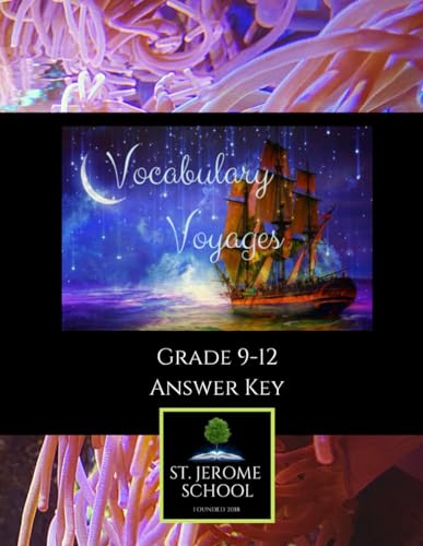 Stock image for Vocabulary Voyages Grade 9-12 Answer Key for sale by California Books