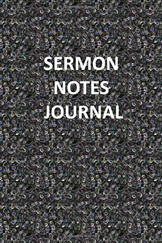 Beispielbild fr Sermon Notes Journal: 52 Week Spiritual Growth Diary of my Pastor's Preaching zum Verkauf von Revaluation Books