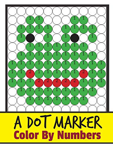 Beispielbild fr A Dort Marker Color By Numbers: Paint Daubers By Numbers Kids Activity Book zum Verkauf von SecondSale