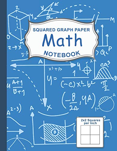 Stock image for Graph Paper Math Squared Notebook: Graph Paper For Kids Large 1/2 Inch Squares for sale by ThriftBooks-Dallas