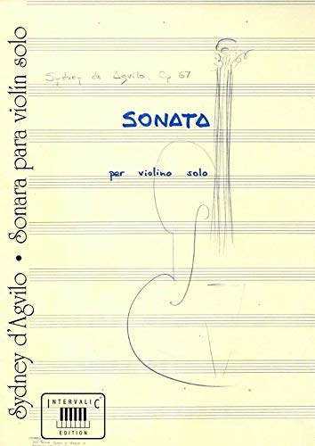 9781092240703: Sonata para violn solo
