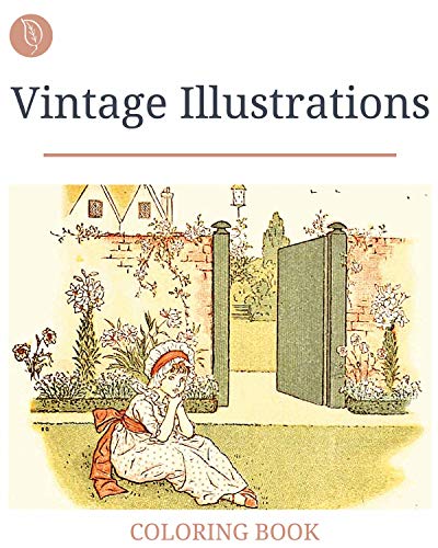 Stock image for Vintage Illustrations: Coloring Book (Coloring Books) for sale by Revaluation Books